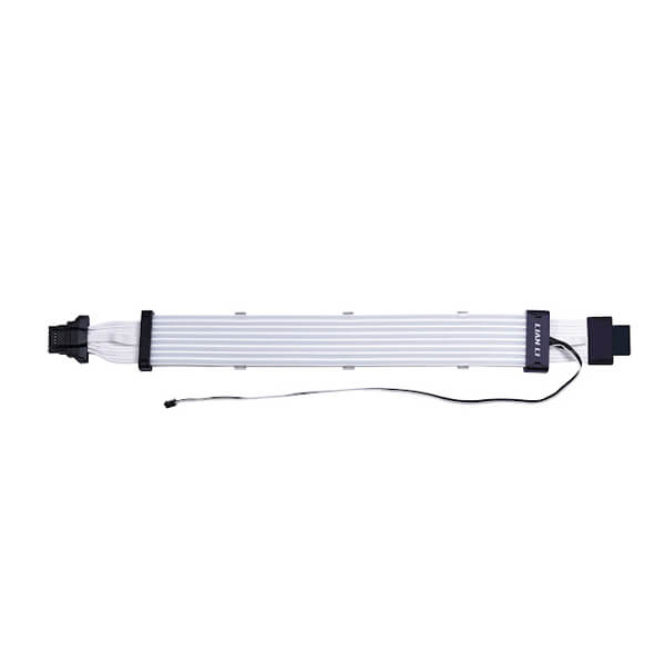 Lian Li Strimer Plus V2 ARGB GPU Extension Cable for RTX 40 Series (12+4pin to 12+4pin, 8 Light guide, 320mm, 108 LEDs)