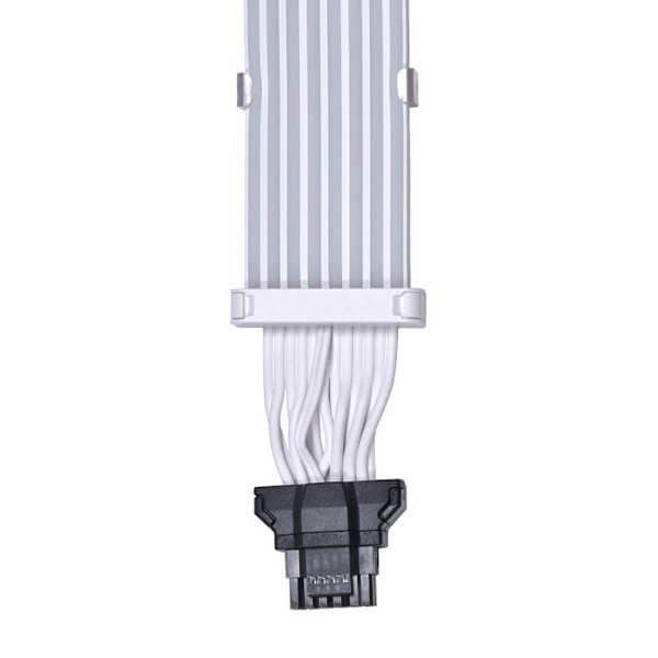 Lian Li Strimer Plus V2 ARGB GPU Extension Cable for RTX 40 Series (12+4pin to 12+4pin, 8 Light guide, 320mm, 108 LEDs)