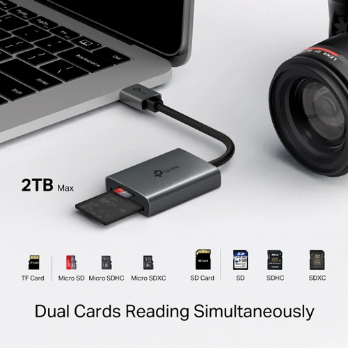 Tp-Link USB 3.0 Type-A to SD & microSD Card Reader