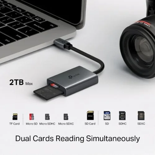 Tp-Link USB 3.0 Type-C to SD and microSD 3.0 Card Reader