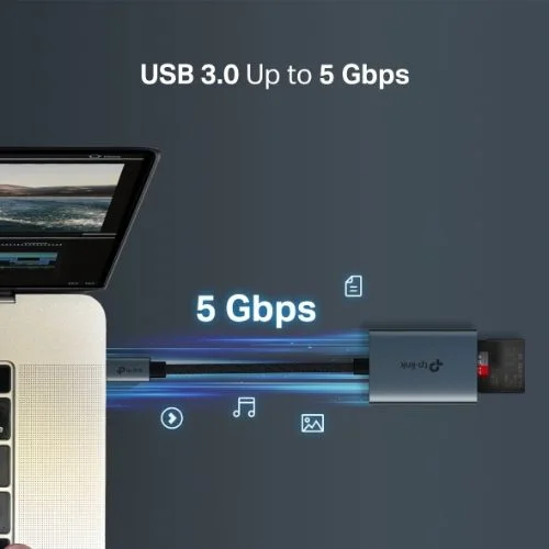Tp-Link USB 3.0 Type-C to SD and microSD 3.0 Card Reader