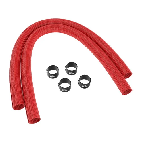 Corsair 450mm Red Tubing Sleeving Kit for AIO CPU Cooler
