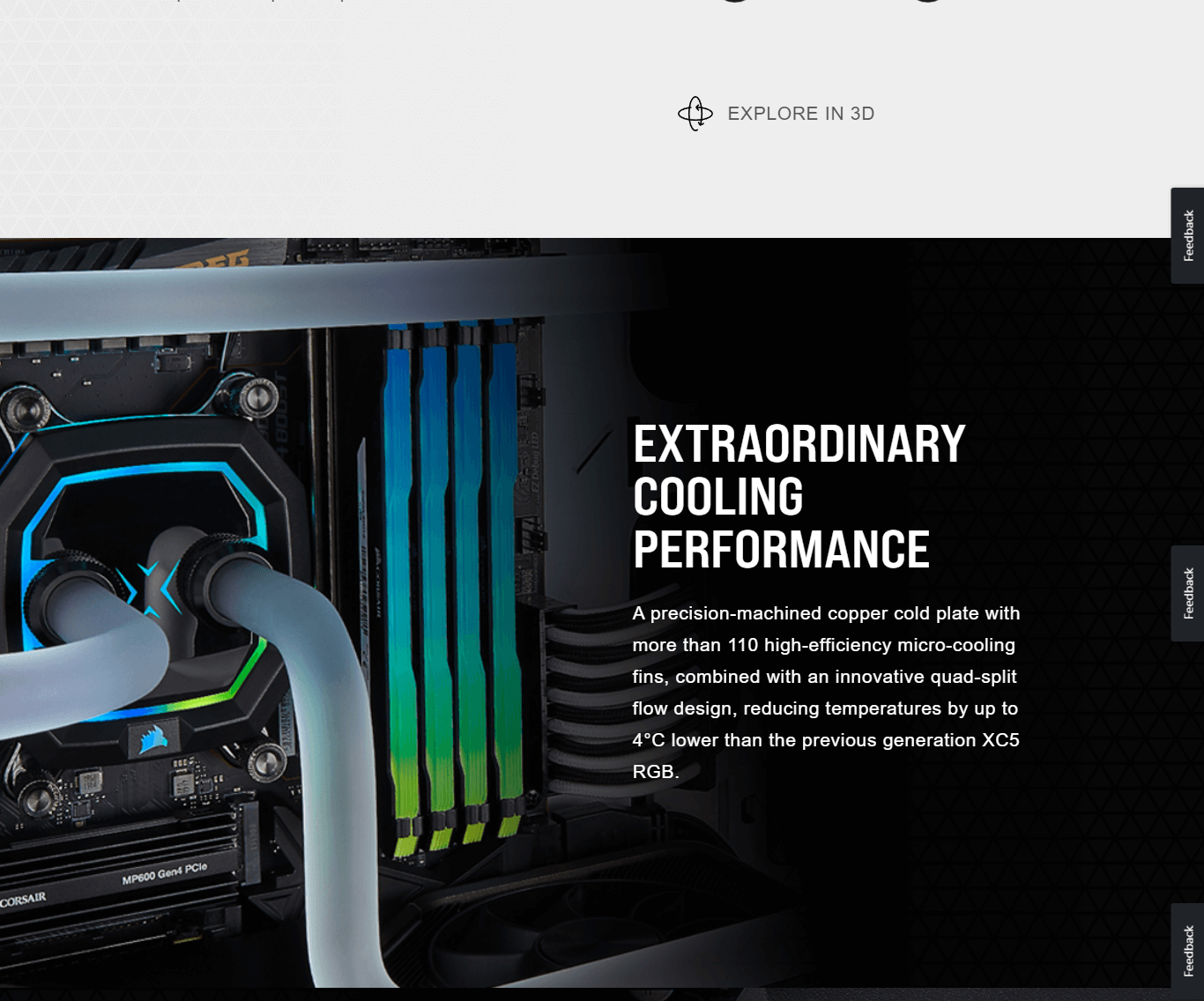 CORSAIR Hydro X Series XC5 RGB PRO