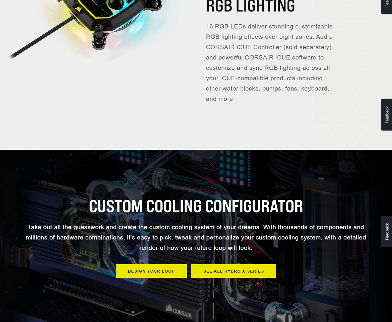 CORSAIR Hydro X Series XC5 RGB PRO