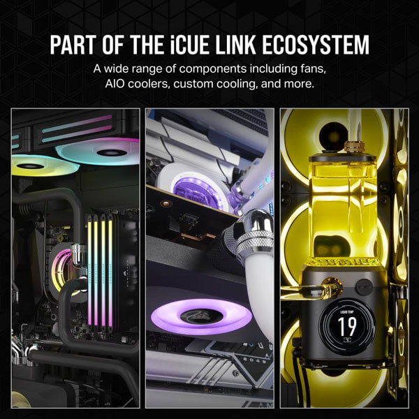 CORSAIR iCUE XC7 RGB ELITE CPU Water Block (1700/AM5) – Stealth Gray