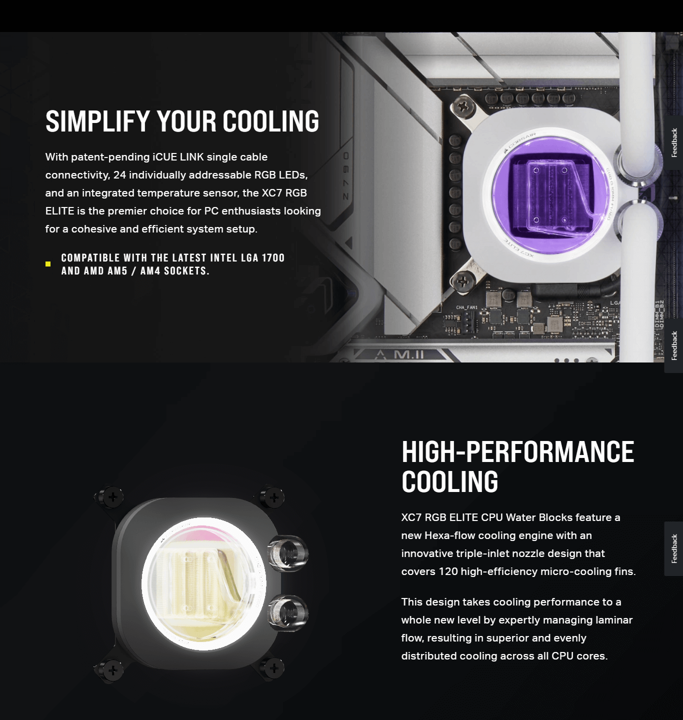 XC7 RGB ELITE CPU Water Block
