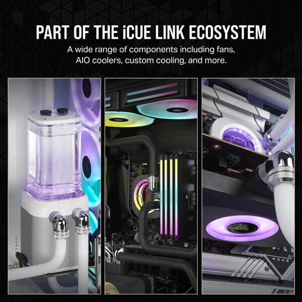 CORSAIR iCUE LINK XD5 RGB Elite Pump and Reservoir Combo - Stealth Gray