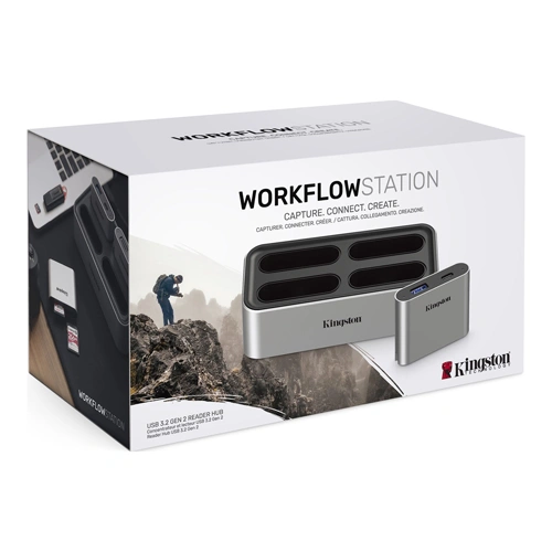 Kingston USB 3.2 Gen2 Workflow Station Dock and USB miniHub
