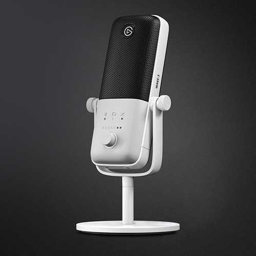 Elgato Wave:3 White USB Microphone and Digital Mixing Solution