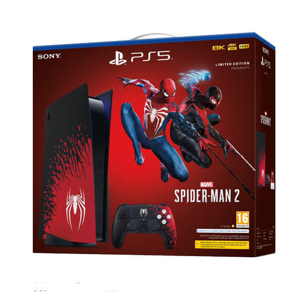Sony PlayStation 5 Console Marvel’s Spider-Man 2 Limited Edition Gaming Bundle