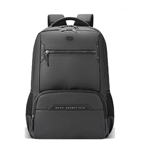 Gear Quantum 3 Anti-Theft Faux Leather Laptop Backpack, With Raincover