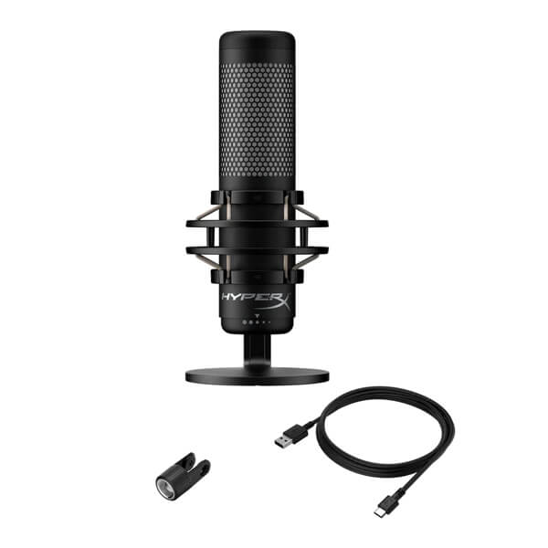 HyperX QuadCast S RGB USB Condenser Microphone (Black)