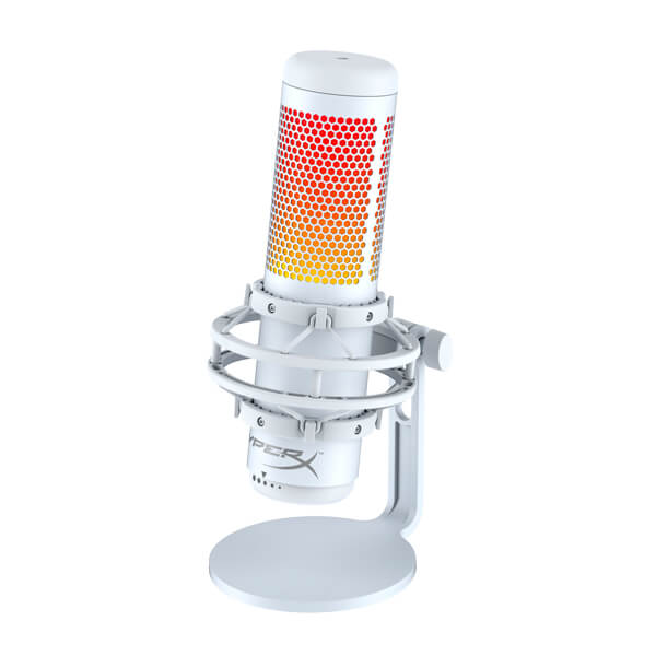 HyperX QuadCast S RGB USB Condenser Microphone (White)