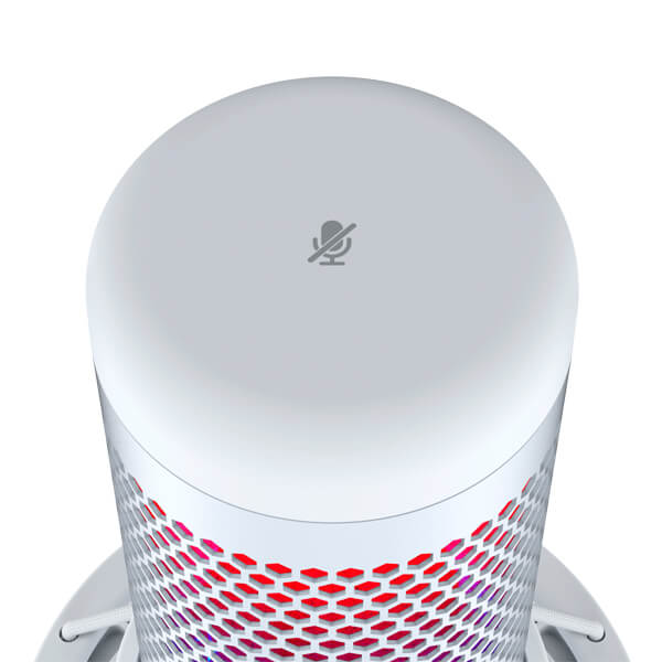 HyperX QuadCast S RGB USB Condenser Microphone (White)