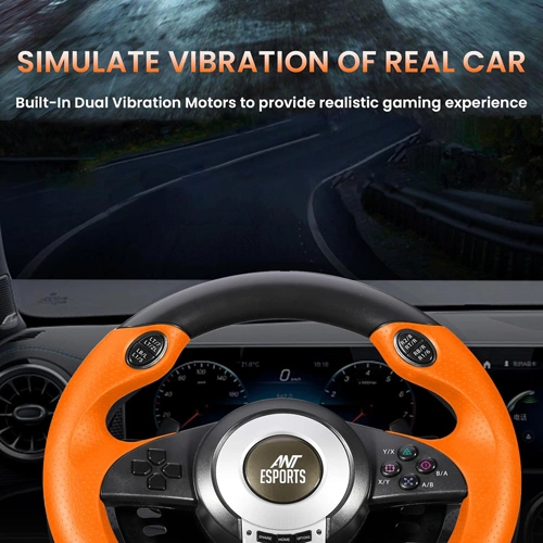 Ant Esports GW V3 PC Steering Wheel with Shifter and Pedal