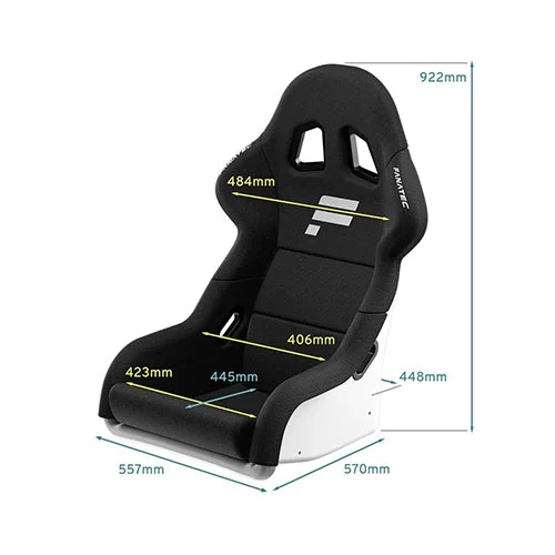Fanatec ClubSport GT Cockpit White Seat