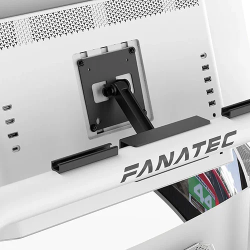 Fanatec ClubSport GT Cockpit Triple Monitor White Expansion Kit