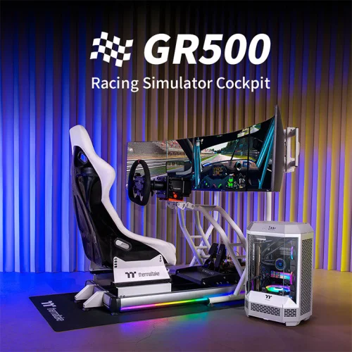 Thermaltake GR500 Snow Racing Simulator Cockpit