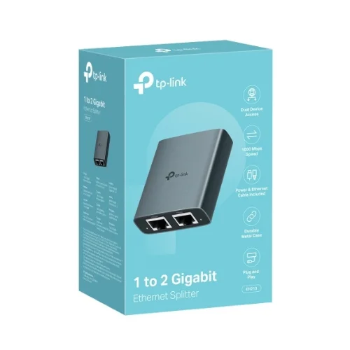 TP-Link EH210 1 to 2 Gigabit Ethernet Splitter
