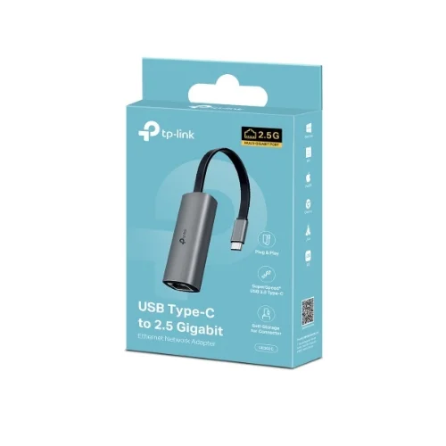 TP-Link UE302C USB Type-C to 2.5 Gigabit Ethernet Adapter