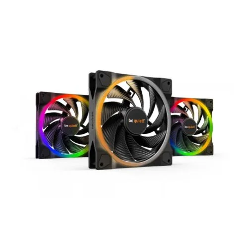 Be Quiet Light Wings ARGB 140mm PWM Triple Pack Cabinet Fan