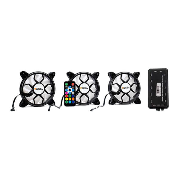 Coconut F2 ARGB Cabinet Fan (Triple Pack)