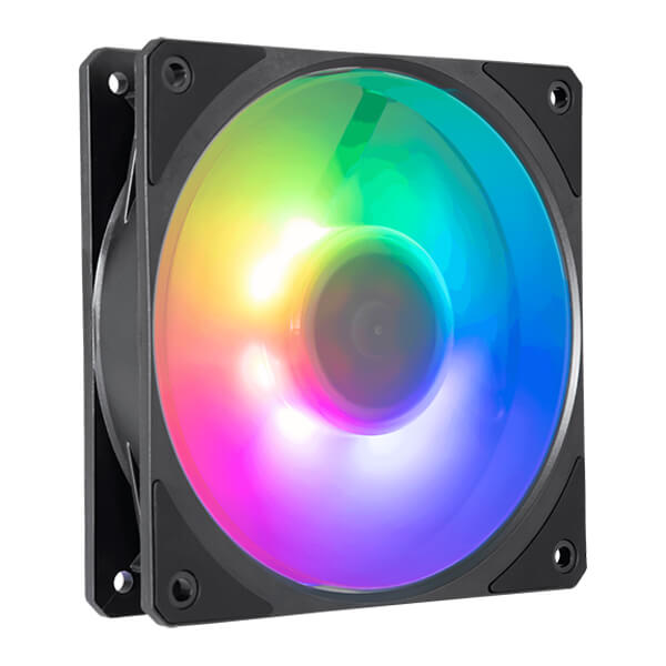 Cooler Master Mobius 120P ARGB Cabinet Fan (Single Pack) - Black