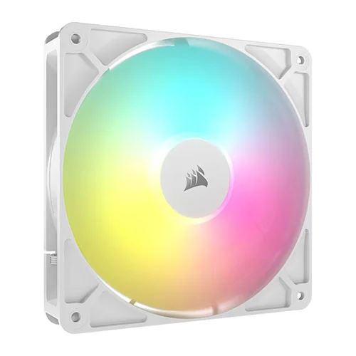 Corsair RS140 ARGB White 140mm PWM Cabinet Fan (Single Pack)