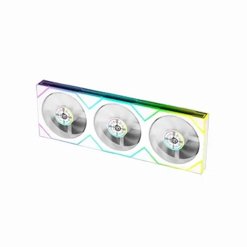 Karnage Sunbeam 360 ARGB Single Frame White Cabinet Fan