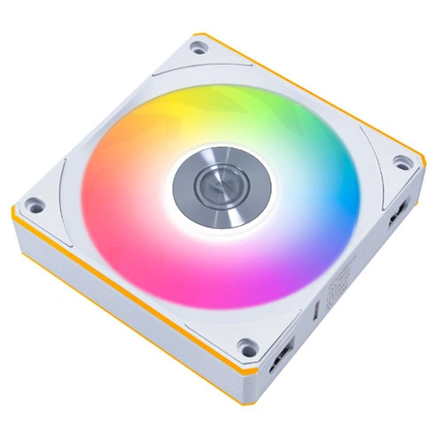 Lian Li UNI Fan CL Wireless RGB 120mm Reverse Blade White Cabinet Fan, Single Pack
