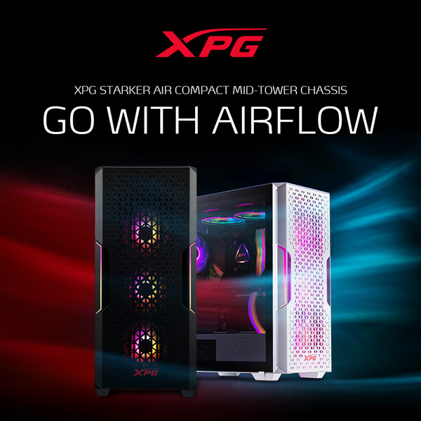 Adata XPG Starker Air ARGB (ATX) Cabinet (White)
