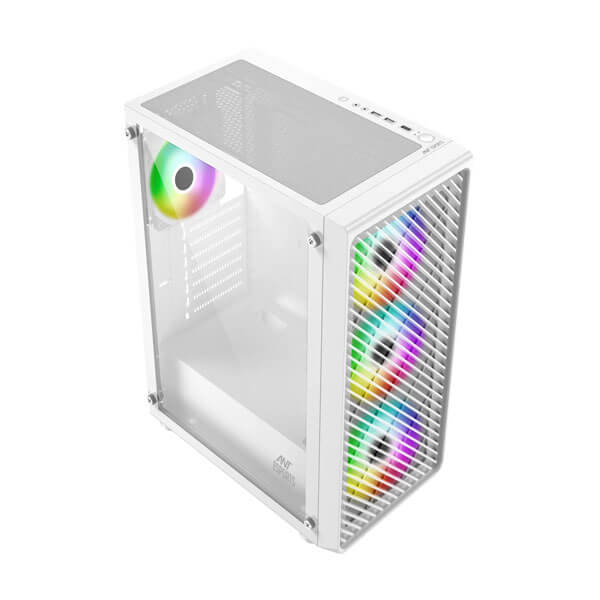 Ant Esports 211 Air ARGB White ATX Mid Tower Case