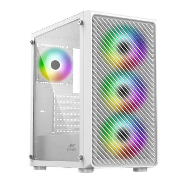 Ant Esports 211 Air ARGB White ATX Mid Tower Case