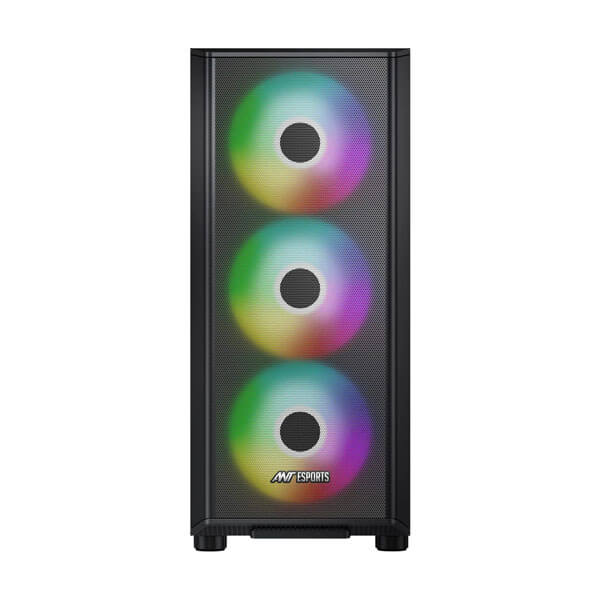 Ant Esports 411 Air ARGB E-ATX Mid Tower Case