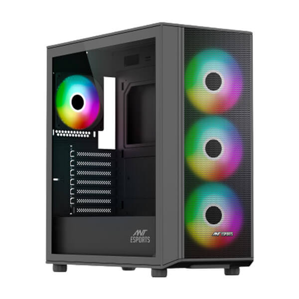 Ant Esports 411 Air ARGB E-ATX Mid Tower Case
