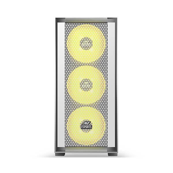 Ant Esports 690 Air ARGB White E-ATX Mid Tower Case