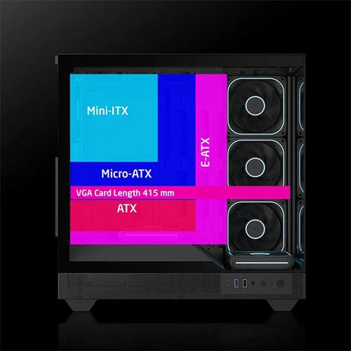 Ant Esports Crystal Neo ARGB E-ATX Mid Tower Case