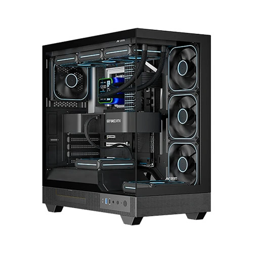 Ant Esports Crystal Neo ARGB E-ATX Mid Tower Case