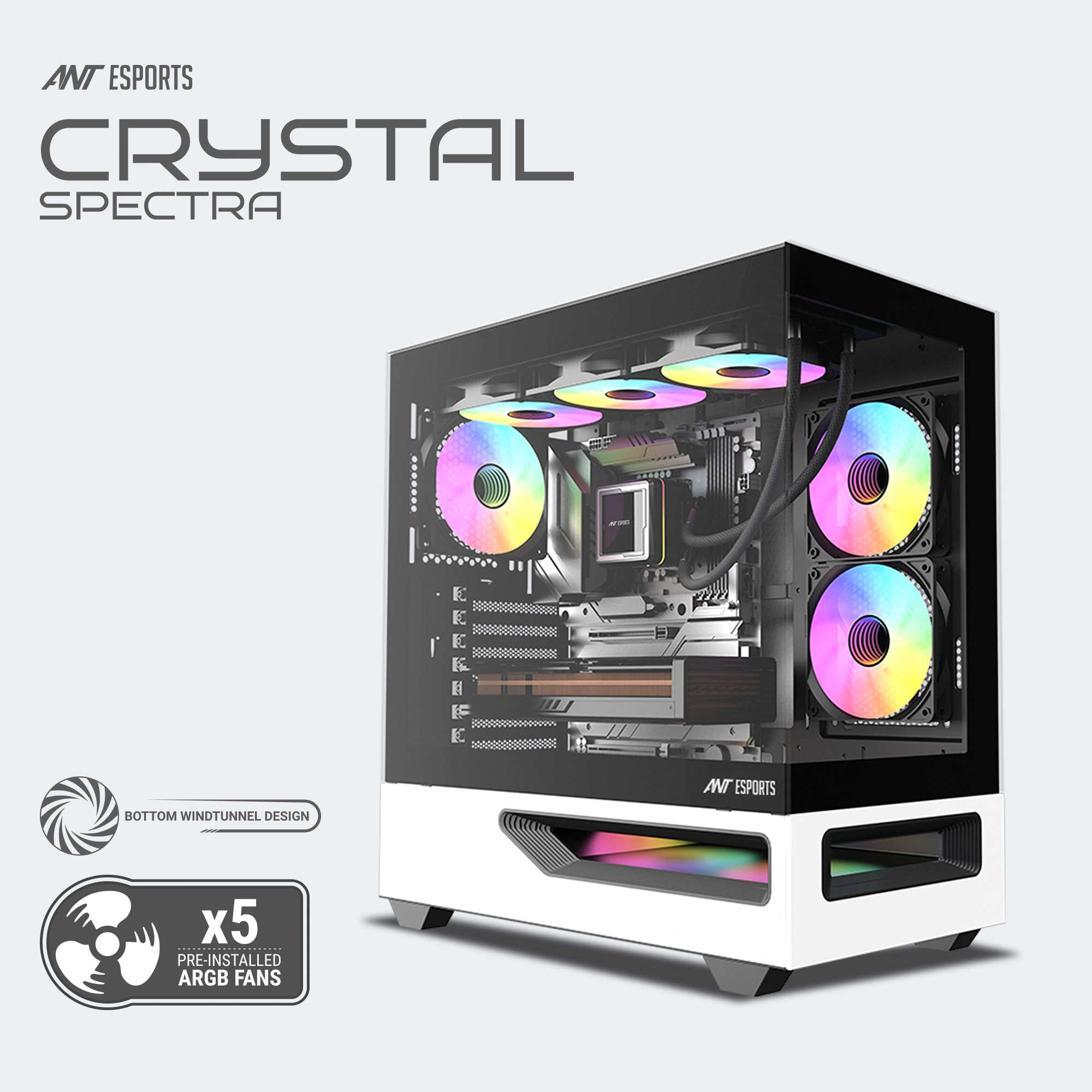 Ant Esports Crystal Spectra Cabinet