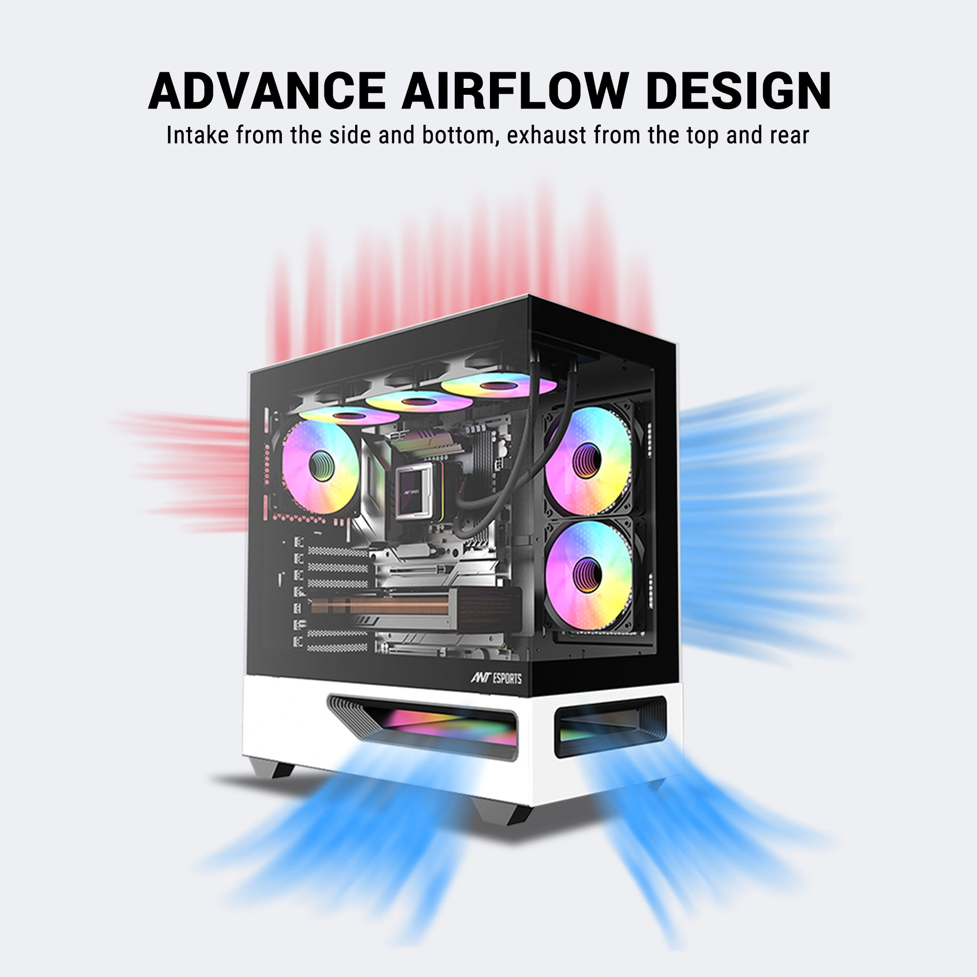 Ant Esports Crystal Spectra Cabinet