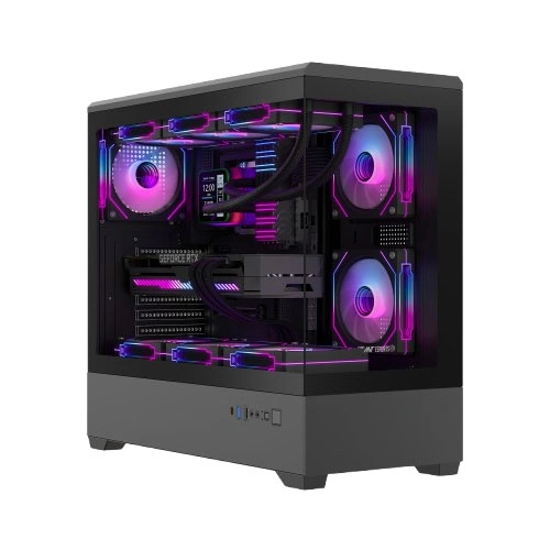 Ant Esports Crystal X6 Lite ARGB E-ATX Mid Tower Case