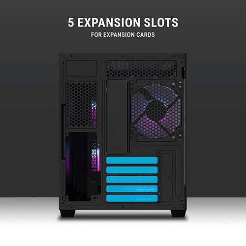 Ant Esports Crystal X6 Mini ARGB M-ATX Mini Tower Case