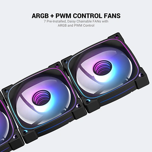 ANT Esports Crystal X7 Pro Max ARGB ATX Mid Tower Case