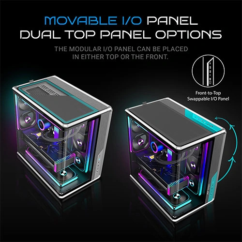 Ant Esports Crystal X8 ARC ATX Mid Tower Case