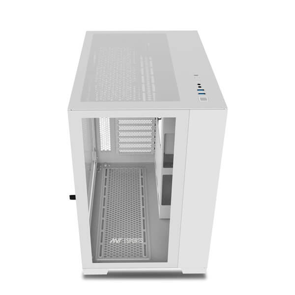 Ant Esports Crystal XL ARGB White ATX Mid Tower Case