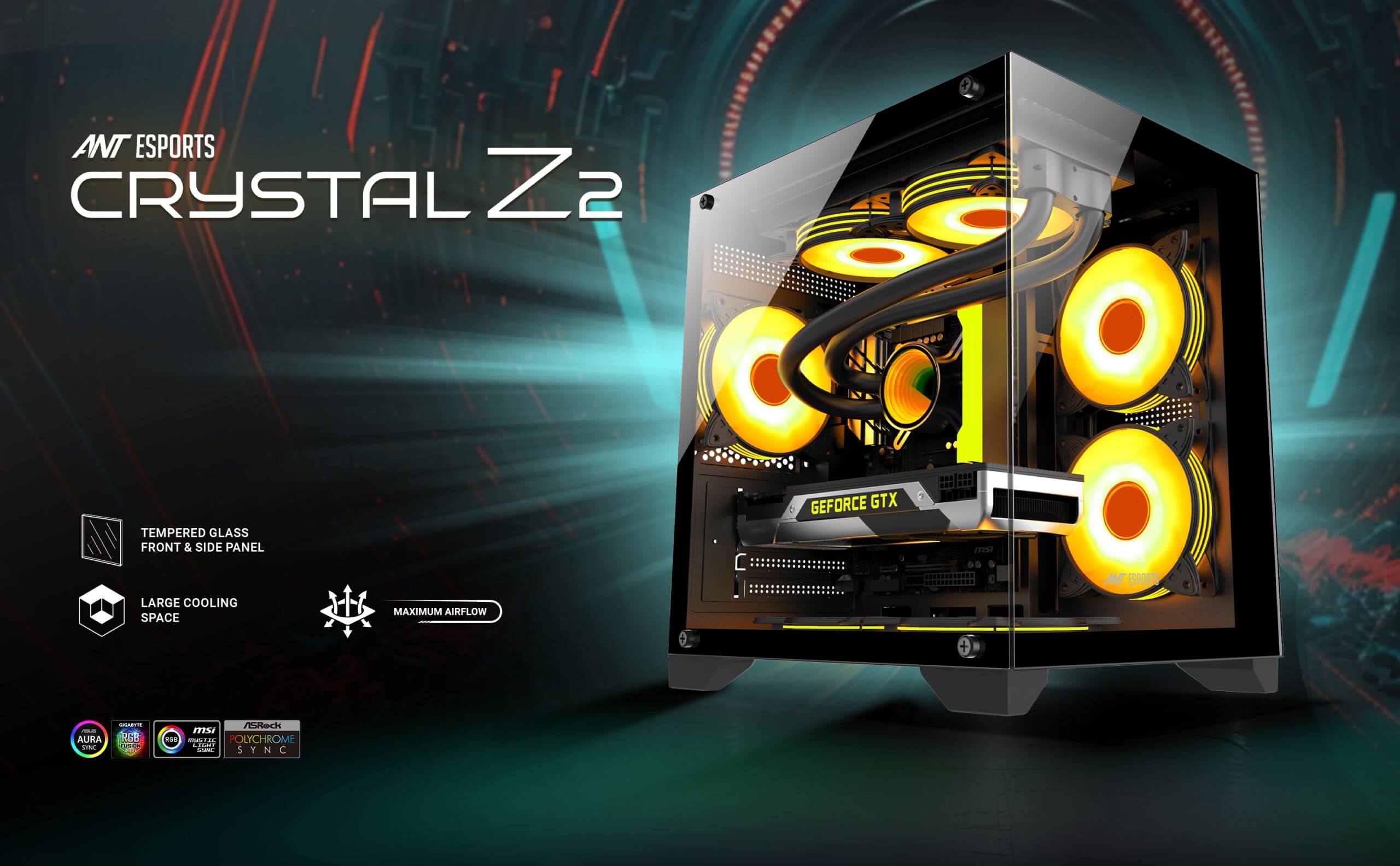 Ant Esports CRYSTAL Z2 Black