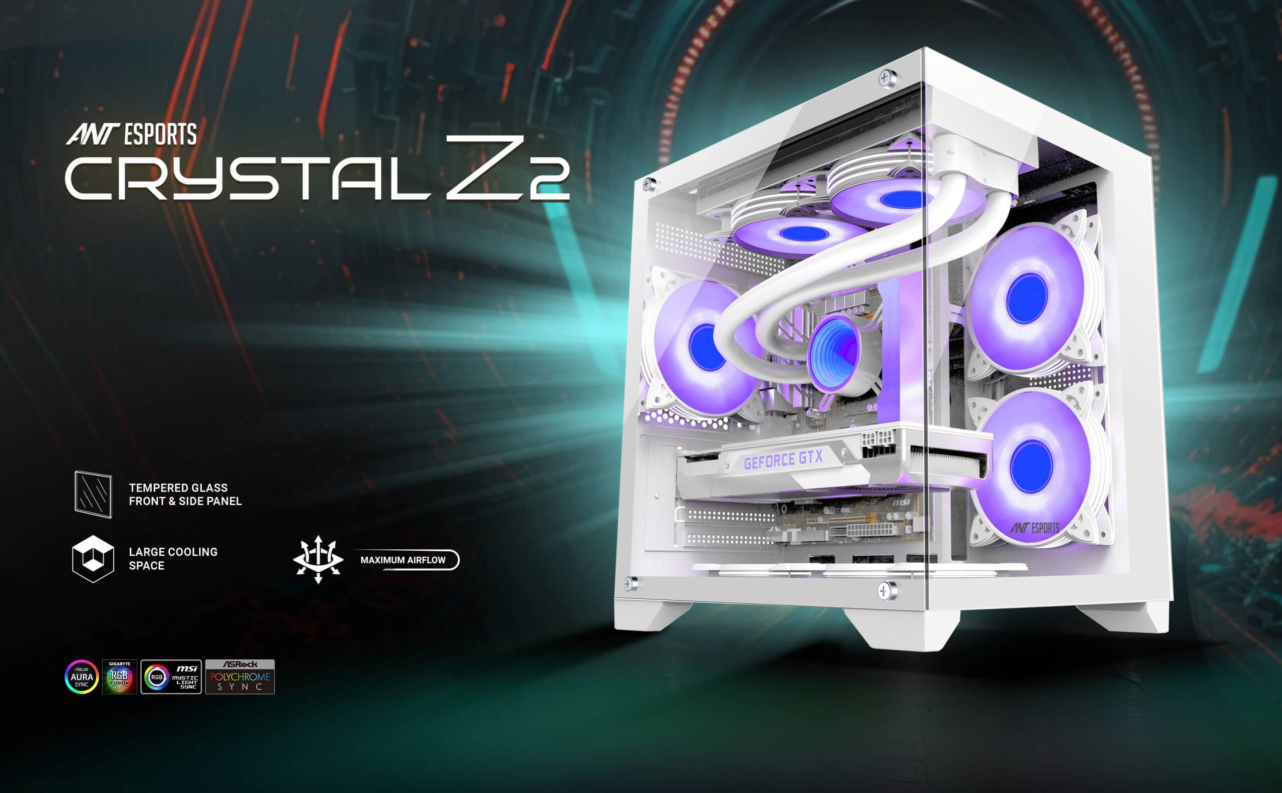 Ant Esports CRYSTAL Z2 White