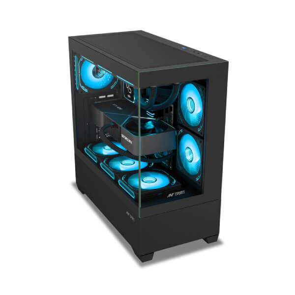 Ant Esports Crystal Z3 ARGB ATX Mid Tower Case