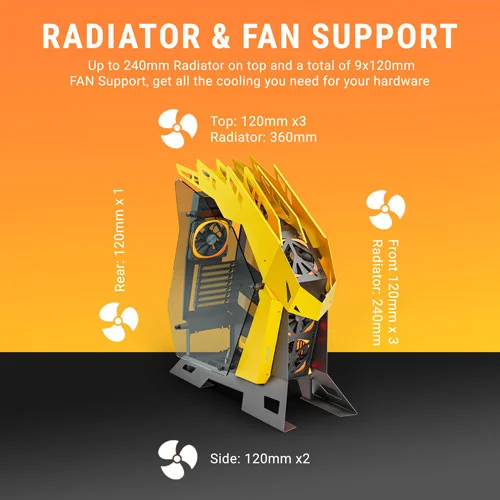 ANT Esports Cypher G7 ARGB ATX Mid Tower Case