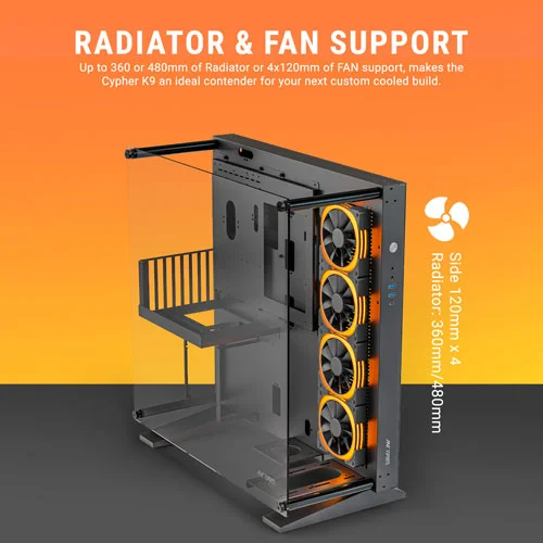 ANT Esports Cypher K9 ARGB ATX Mid Tower Case